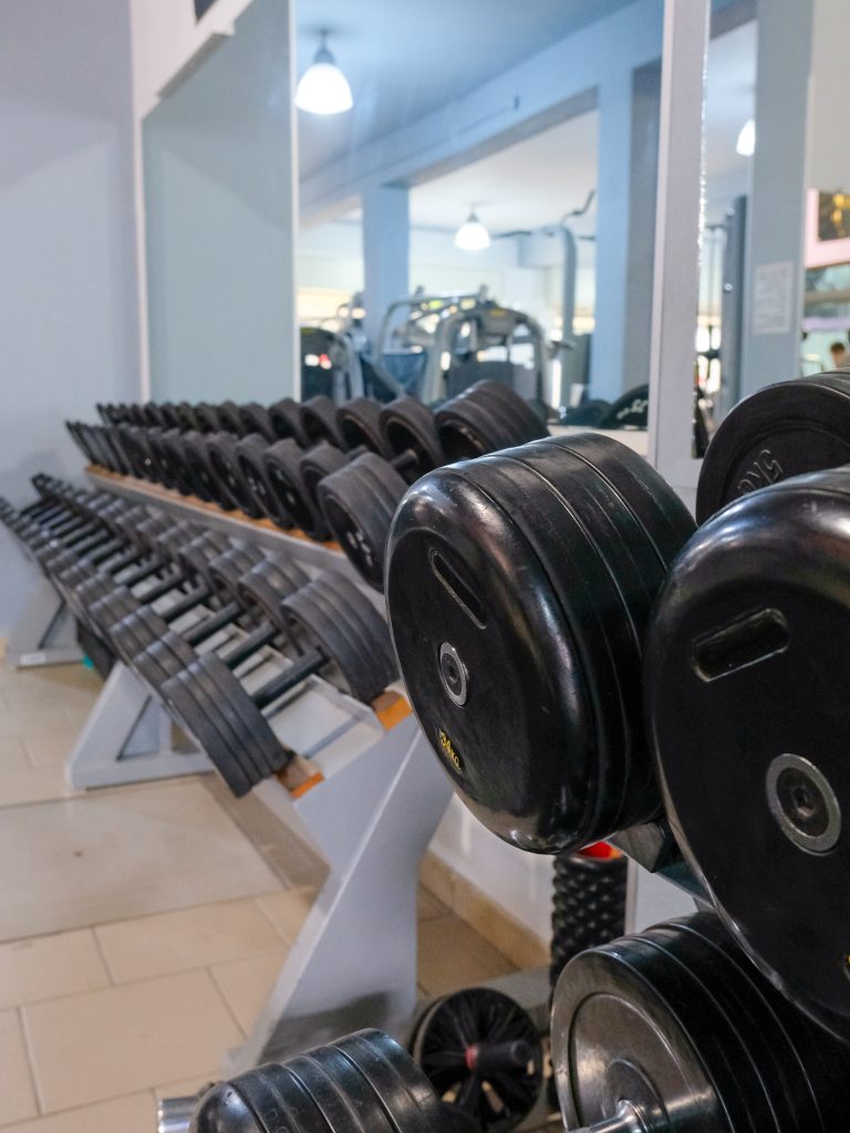 Sala pesi di Axon Gym